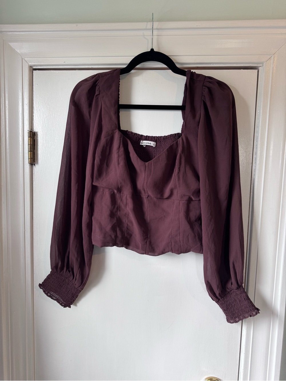 Abercrombie Long Sleeve Blouse